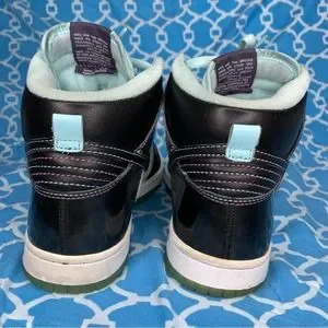 Nike dunk High Mens size 6 Santana Premium black unc blue Tiffany hi top vintage Nike | Shoes | Nike Dunk High Mens Size 6 Santana Premium  main image 2